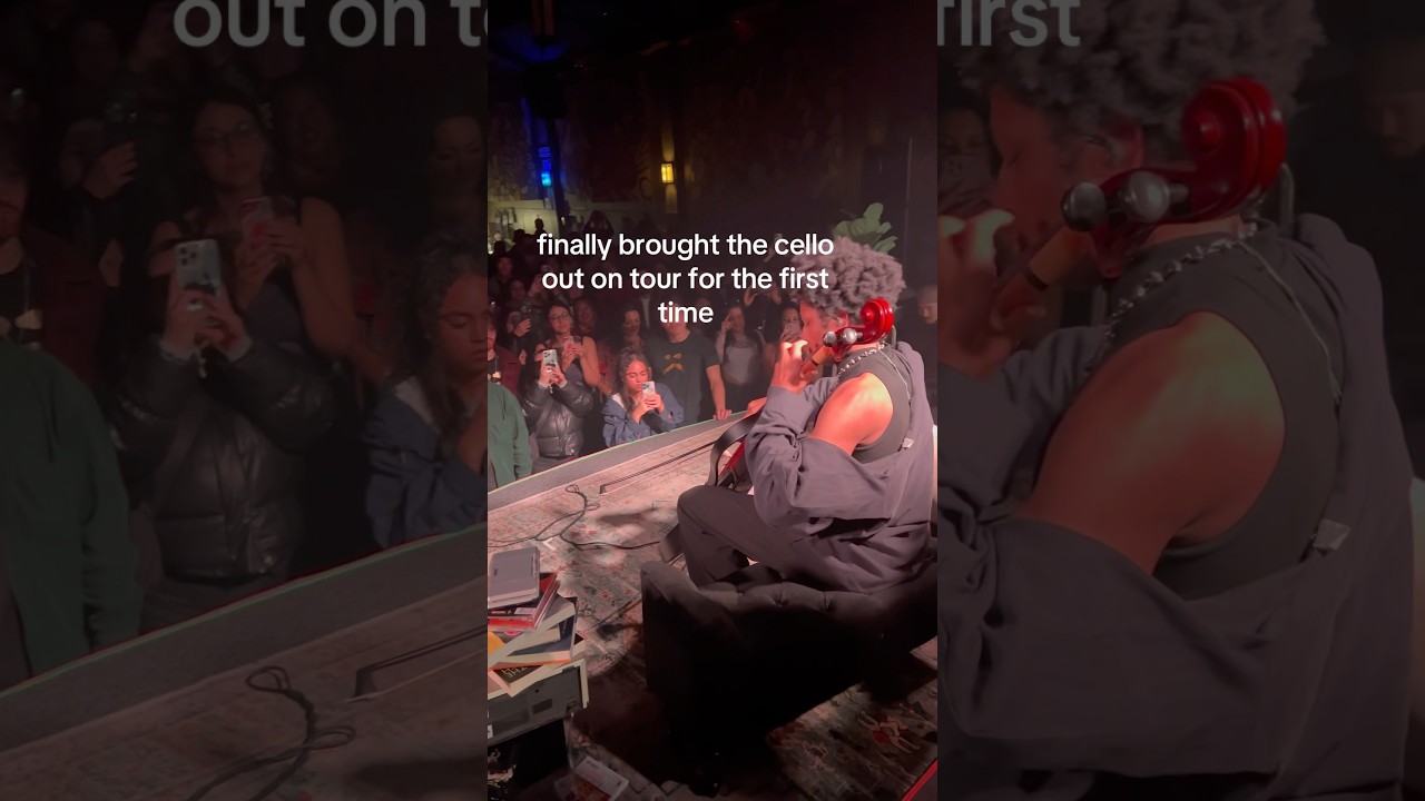 thanks for letting me play cello for u 🖤