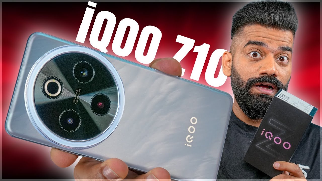 iQOO Z10 Unboxing & First Look - Best For Students?🔥🔥🔥