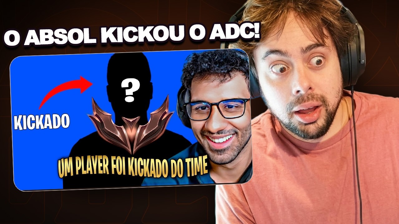 🚨 CRISE NO TIME DO ABSOL, ELES KICKARAM O ADC!