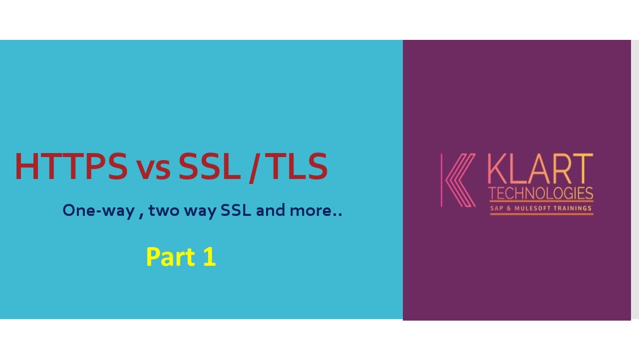 MULE4 | Что такое HTTPS / SSL / TLS | Инфраструктура открытых ключей | Пара ключей | MuleSoft - Ч...