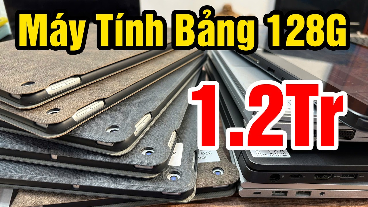 M&aacute;y T&iacute;nh Bảng - Laptop Gi&aacute; Rẻ | 1,2Tr M&aacute;y T&iacute;nh Bảng Chip i5 | Ipad Gen 8 - Dell 5300 i7 - X1 Carbon
