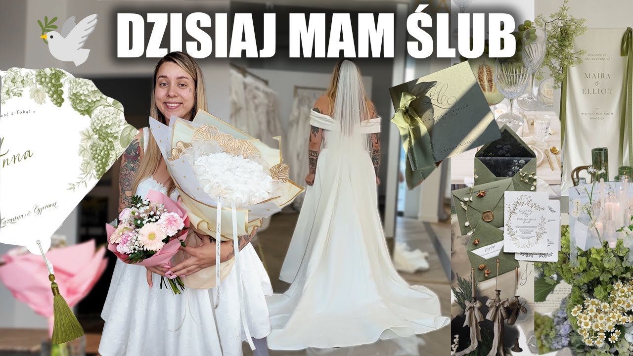 DZISIAJ MAMY ŚLUB! 🕊🤍
