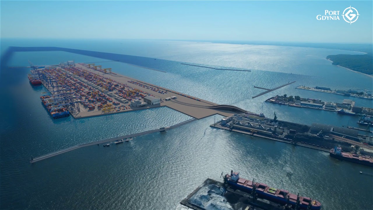 Tak będzie wyglądał port zewnętrzny w Gdyni. Sprawi, że przeładują tu cztery razy więcej kontenerów