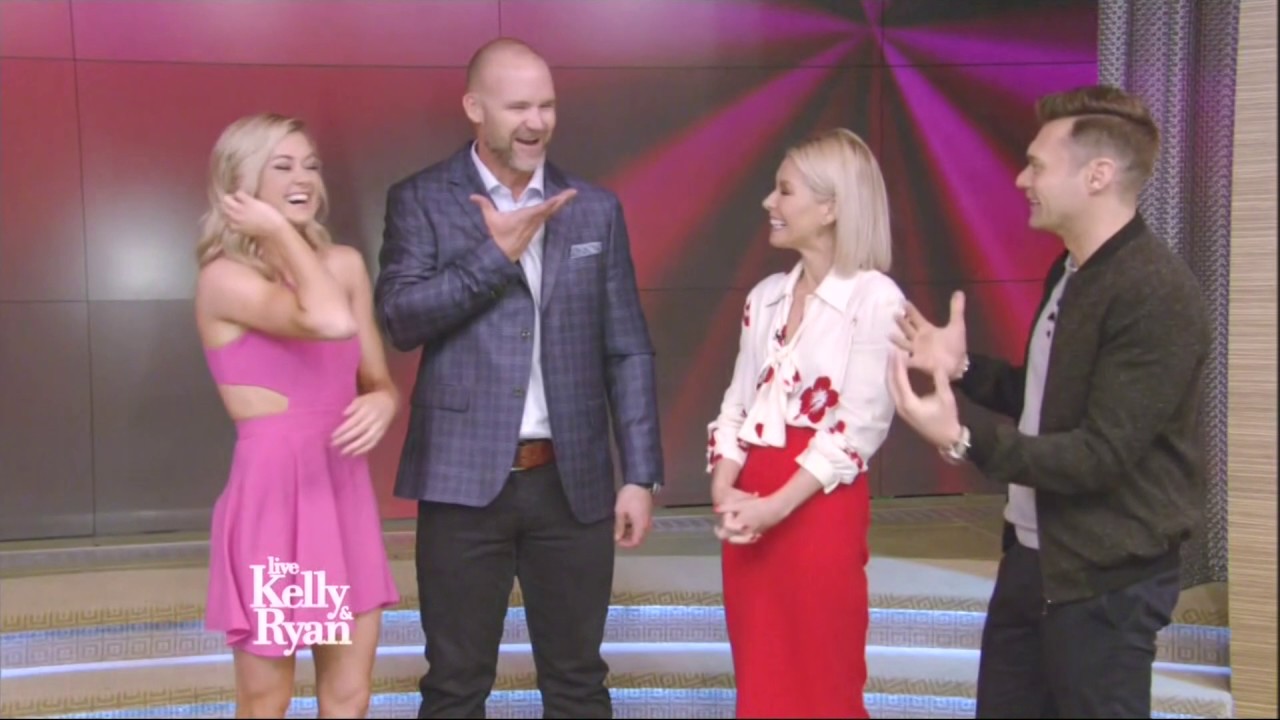 Season 24 runners-up Lindsay Arnold Cusick & David Ross interview on Live with Kelly & Ryan 5 24 17