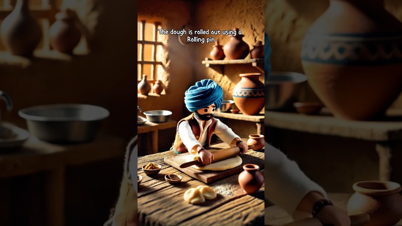 Do you know how old flat bread (roti) is? #travel #history #shorts
