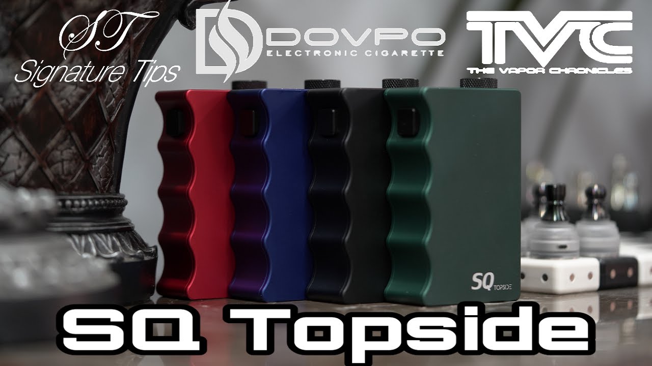 SQ Topside 21700 Mech Squonk By TVC, Dovpo, & Signature Mods