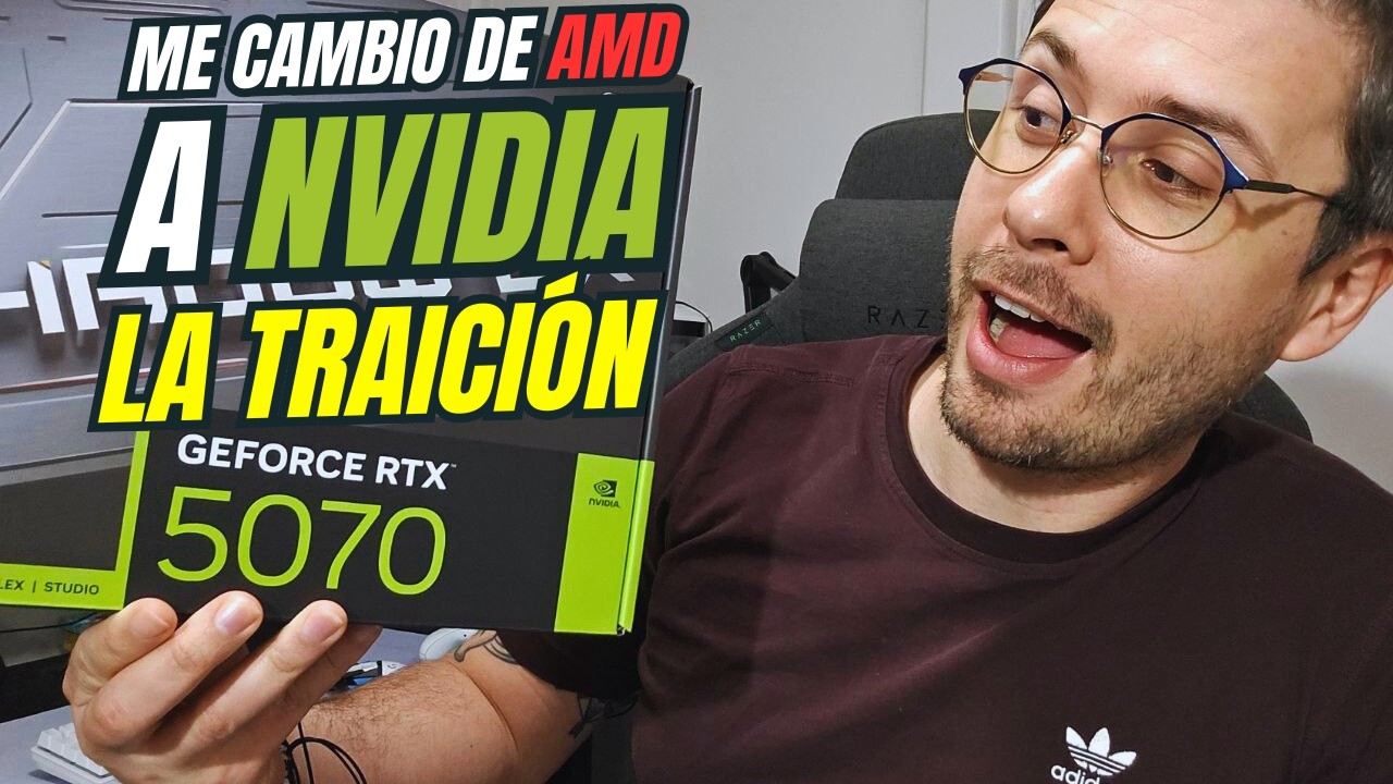 Cambio mi GPU AMD a una RTX 5070 I Indieteca