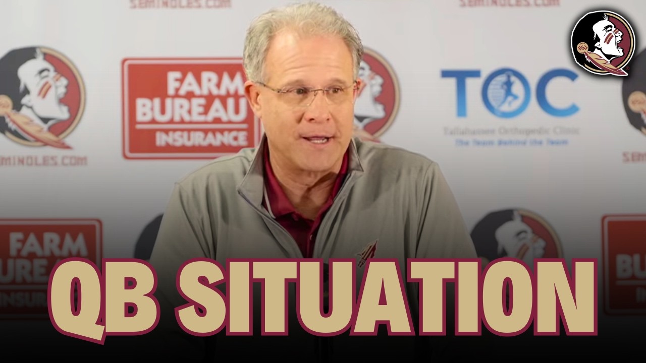Gus Malzahn Addresses FSU Football's Current QB Situation