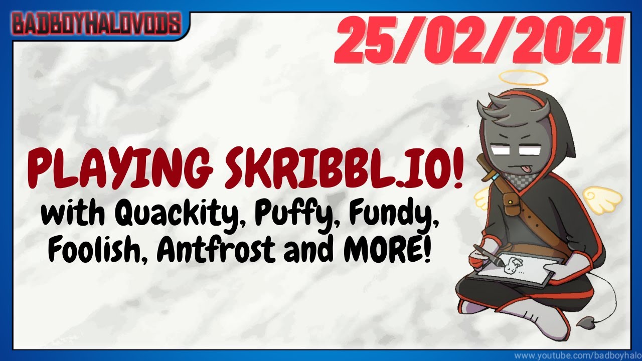 PLAYING SKRIBBL.IO! with @Quackity, @Fundy, @Antfrost, and MORE!