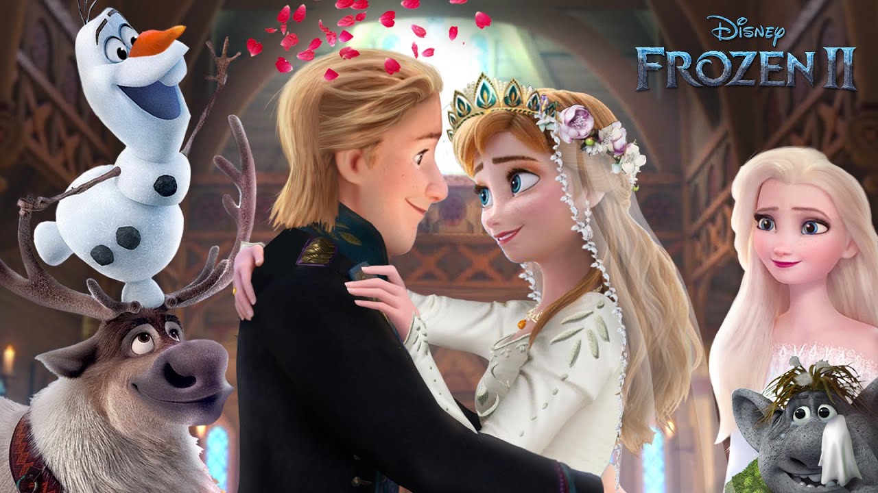 Холодное сердце 2: Анна и Кристофф женятся! Королева Анна и король Кристофф ❤️🦌 Холодное сердце 2...