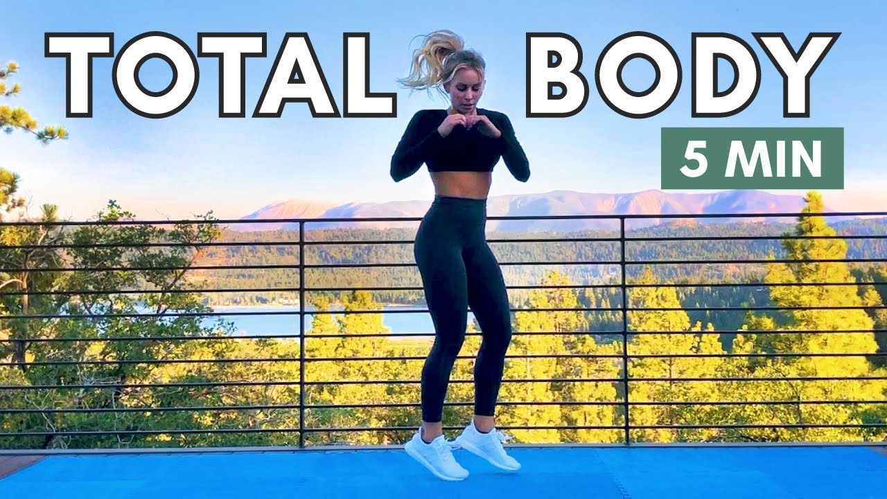 Morning Bodyweight Workout Before Breakfast (5 min) CARDIO FAT BLAST