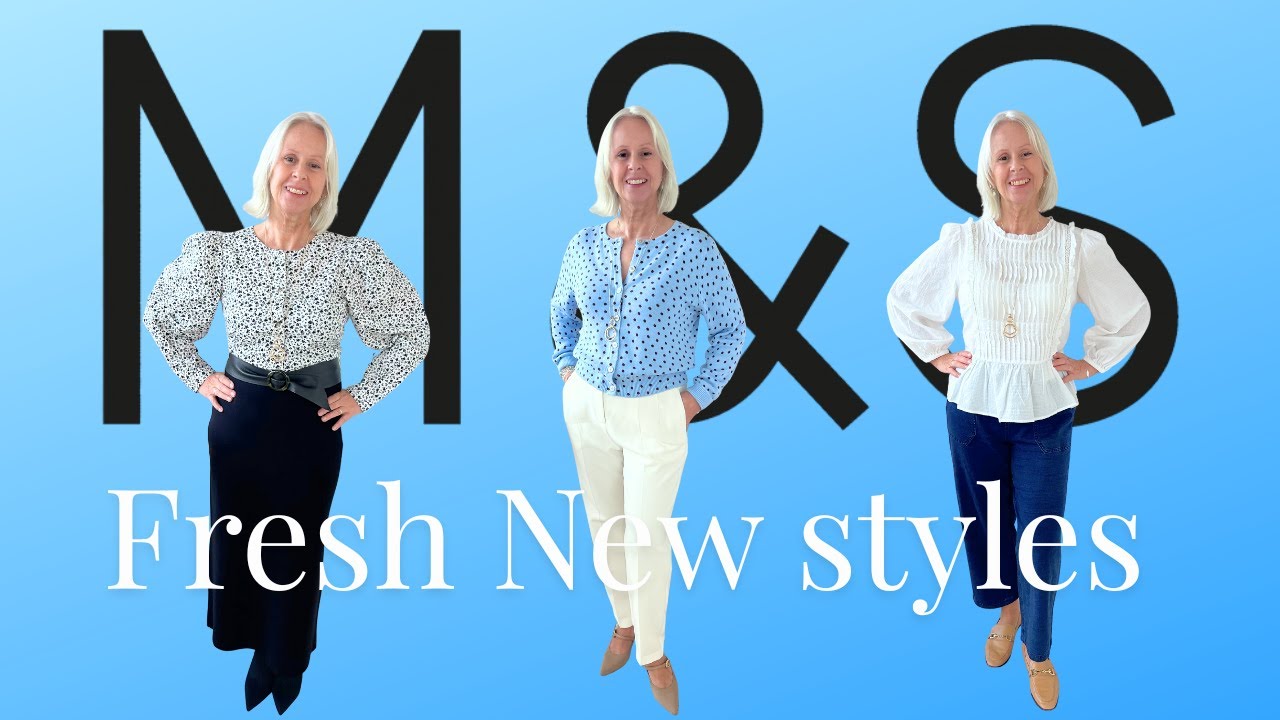 Примерка новой коллекции M&S - модные покупки для женщин старше 60 лет