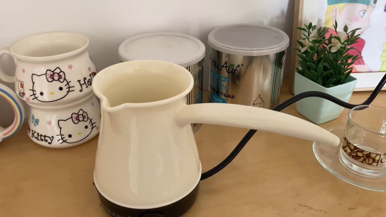 مراجعة و تجربة غلاية القهوة التركي الكهربائية Sokany Turkish Coffee Maker
