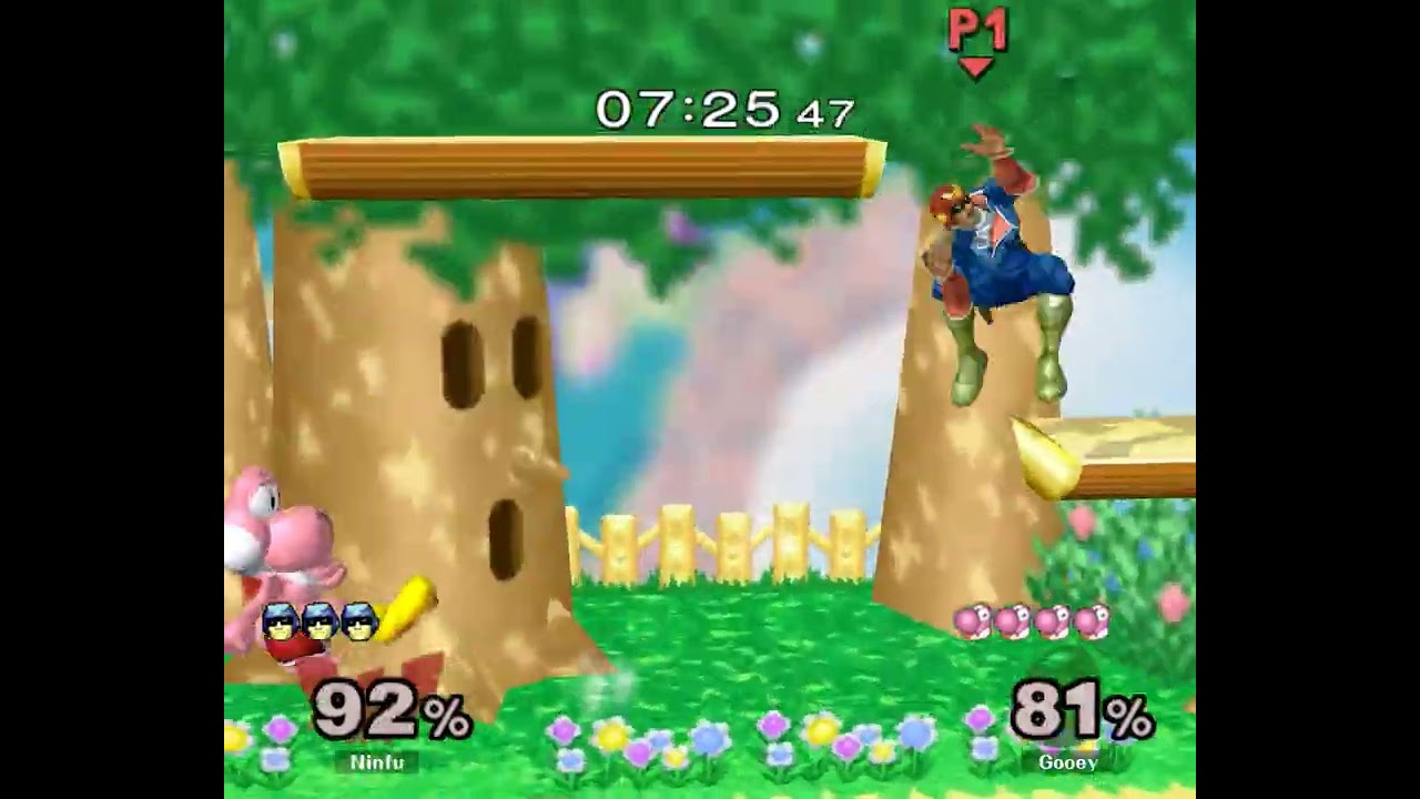 [ass] 172 - Melee Singles LR1 — Gooey ⟮Yoshi⟯ vs Ninfu ⟮Falcon⟯