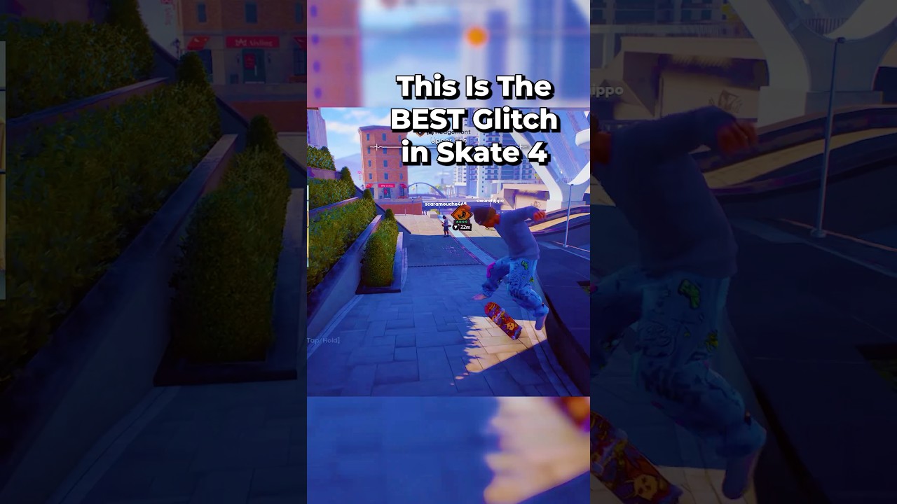 Bounce Glitch &mdash; ЛУЧШИЙ глюк в Skate 4 (Skate. 2025, ранний доступ) #skate4 #skate3 #skate #glitch