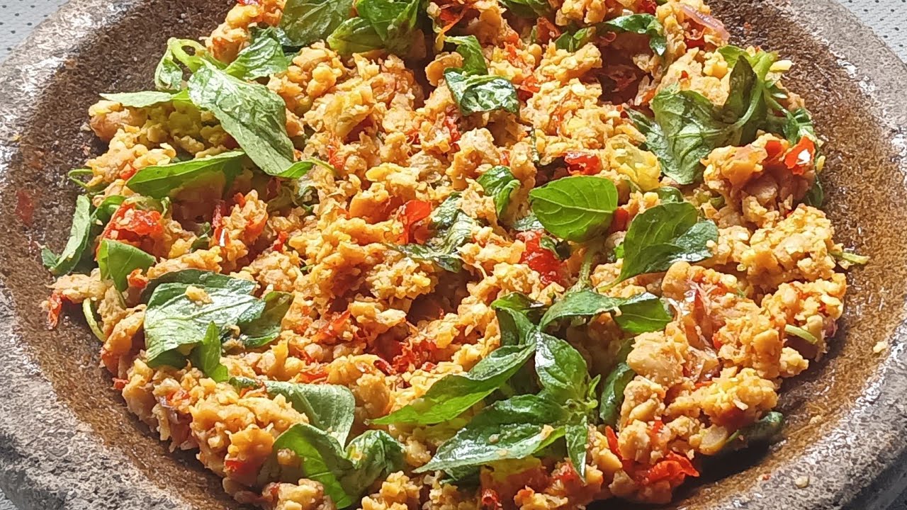 SAMBAL TEMPE KEMANGI || Buatnya Simpel Rasanya Nampol