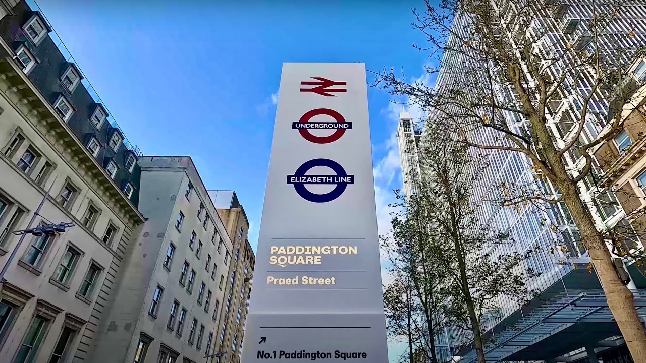 [4K] 🇬🇧 London’s Paddington Station Feel Like You’re There! | Virtual Walking Tour