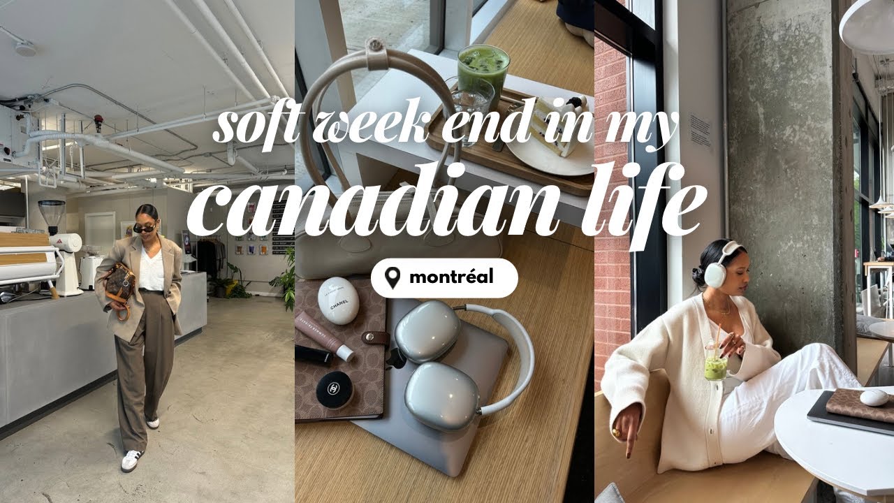 (Kim) Living alone in Canada 🇨🇦 coffeeshop, matcha et chit chat moments à Montréal