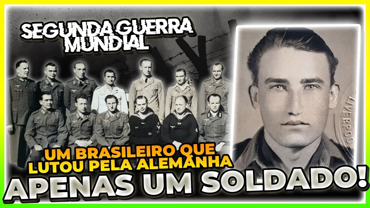 BRASILEIRO LUTOU PELA ALEMANHA NA SEGUNDA GUERRA - Viagem na Historia