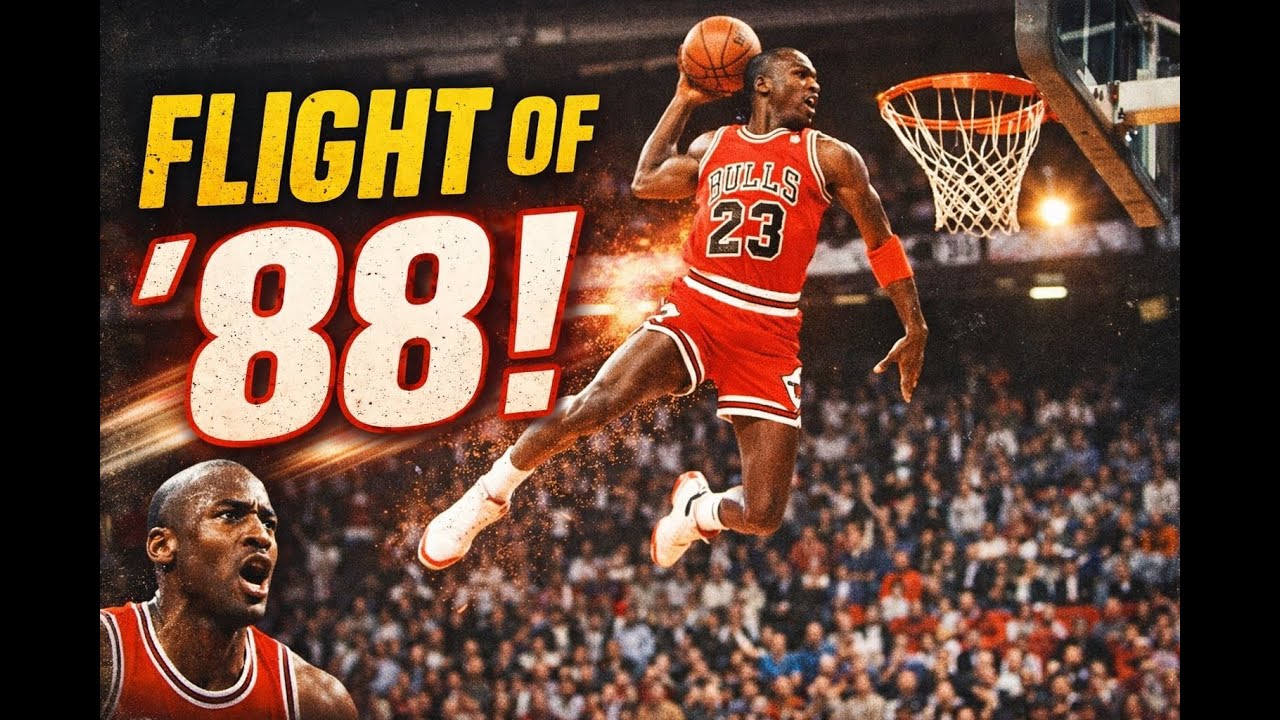 Michael Jordan’s Most Iconic Dunk Contest Ever (1988) #MichaelJordan #SlamDunkContest #AirJordan