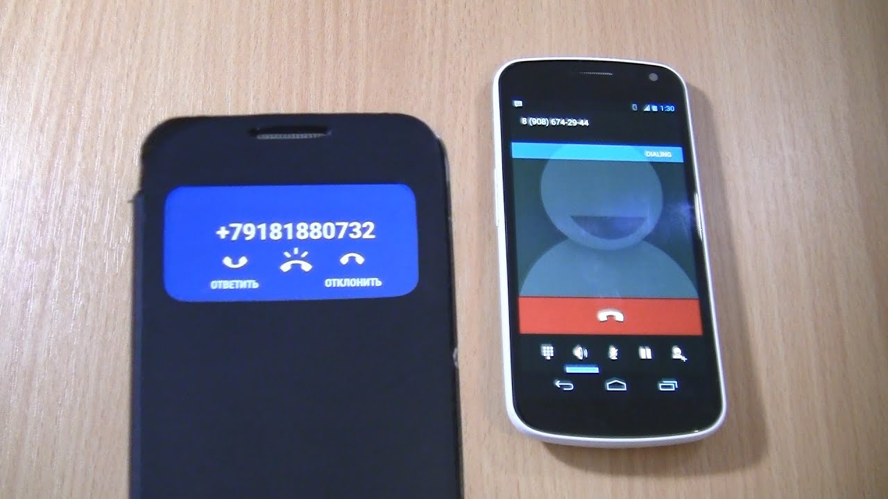 Incoming + Outgoing call at the Same Time  Samsung Galaxy S4 Mini ANDROID 11+ Samsung Galaxy Nexus