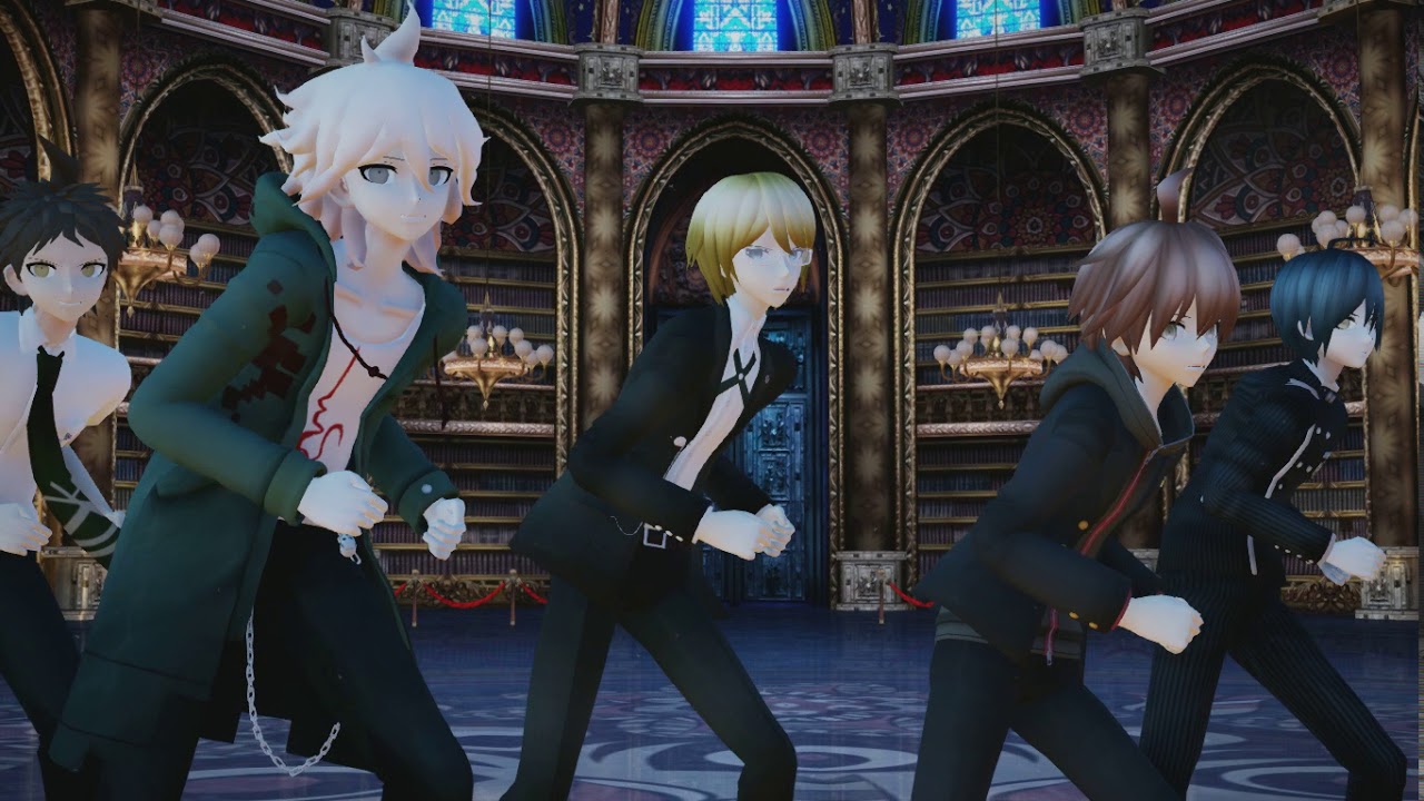 【MMD】Danganronpa / ダンガンロンパ - Lupin