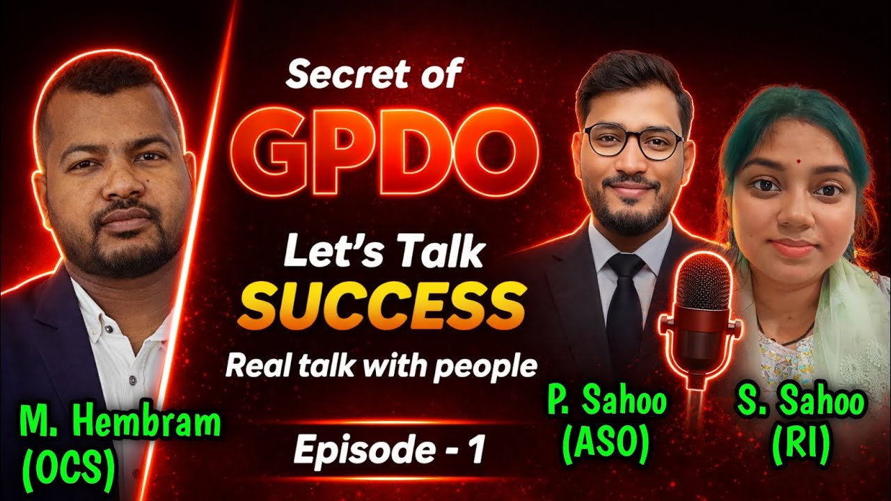 Interview with a GPDO (Gram Panchayat Development Officer) | GPDO to ASO #gpdo #ossc #ossccgl2025 