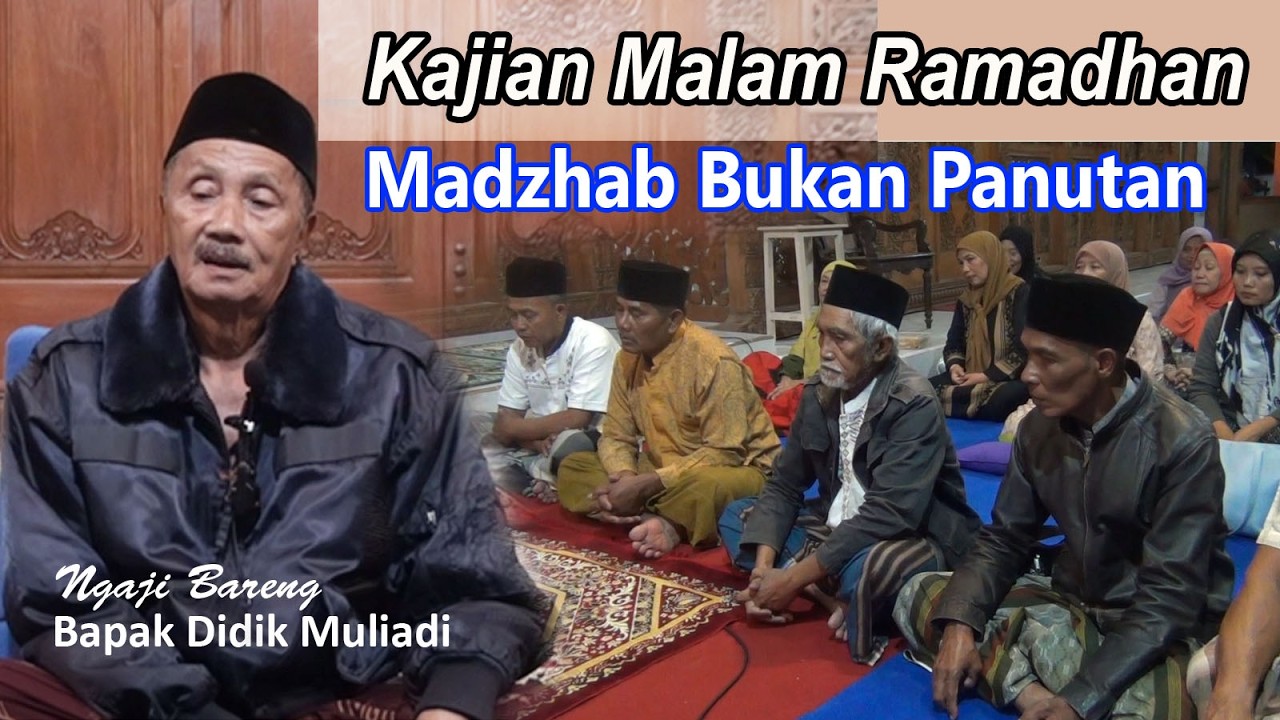 Madzhab Itu Bukan Panutan