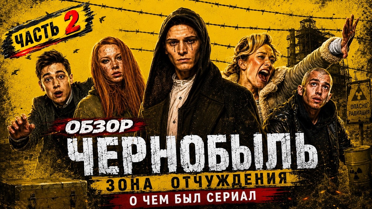ЧЕРНОБЫЛЬ: ЗОНА ОТЧУЖДЕНИЯ (О чём был сериал / ЧАСТЬ 2) | ОБЗОР