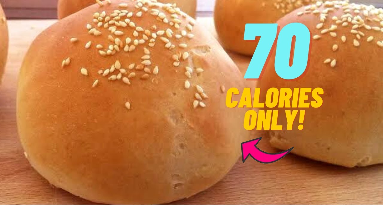 Burger buns with only 70 calories per bun