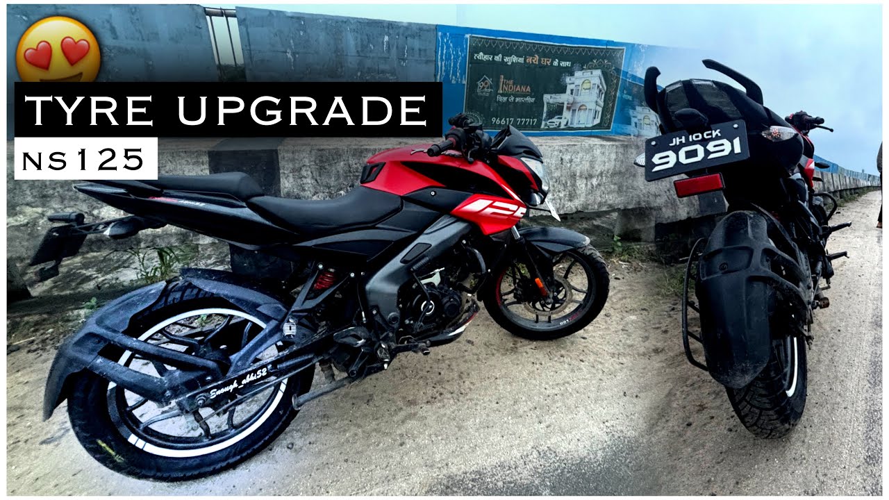 😍 Is it Worth Upgrading Your Tyres on a NS125? - Rider Spotted