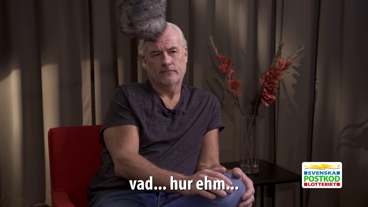 PRANK - Glenn Hysén vinner i Postkodlotteriet