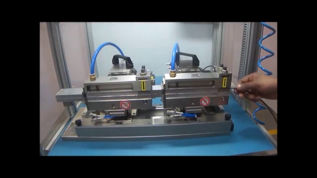 Grommet Insertion on cable Machine