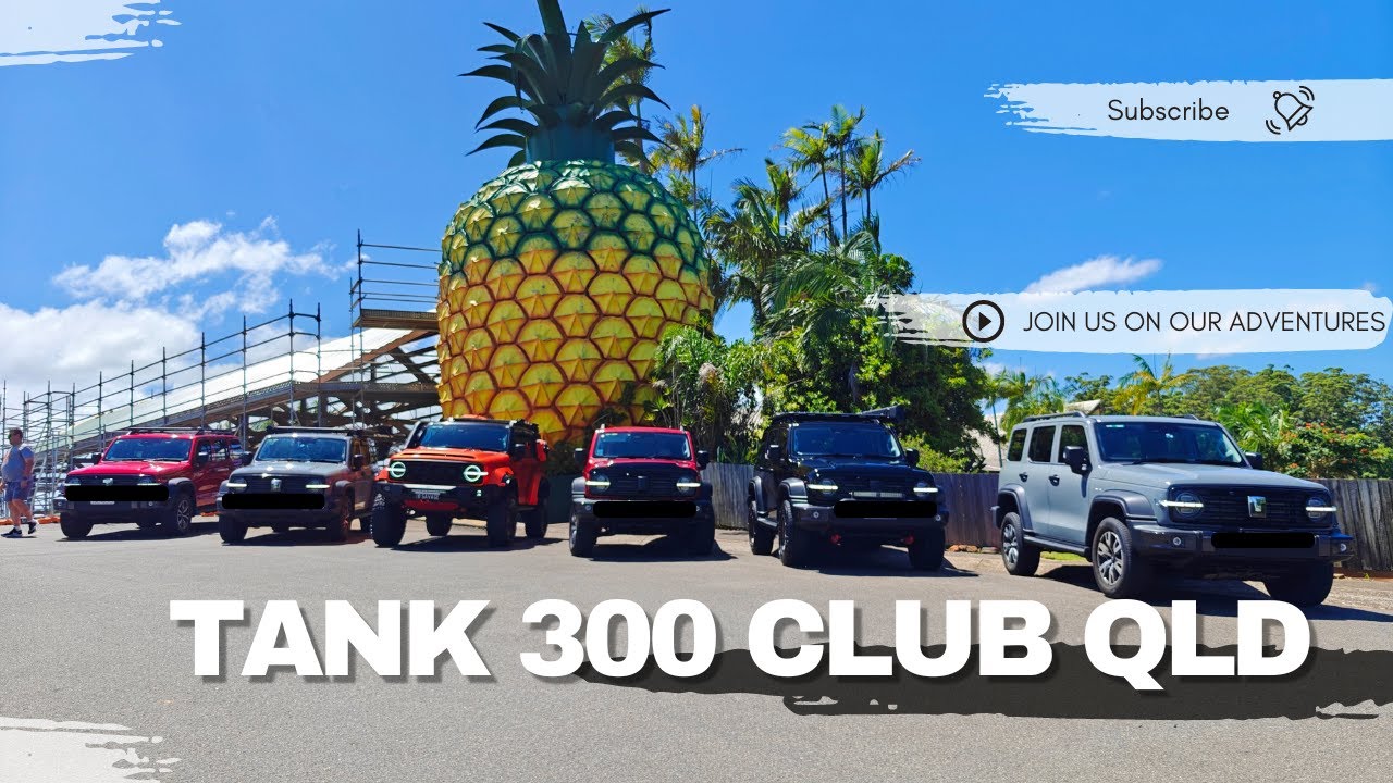 GWM TANK 300 CLUB QLD DAY CRUISE & LUNCH RICKS DINER
