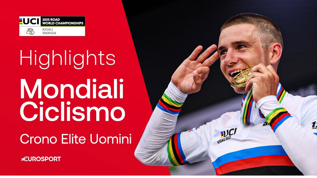 🇮🇹  Cronometro maschile | HIGHLIGHTS | Mondiali Ciclismo 2025