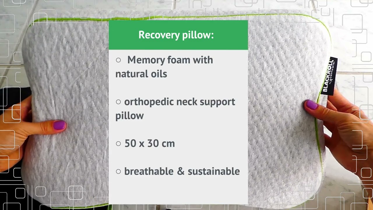 Unboxing -  Blackroll ecologic recovery pillow - Made in Germany