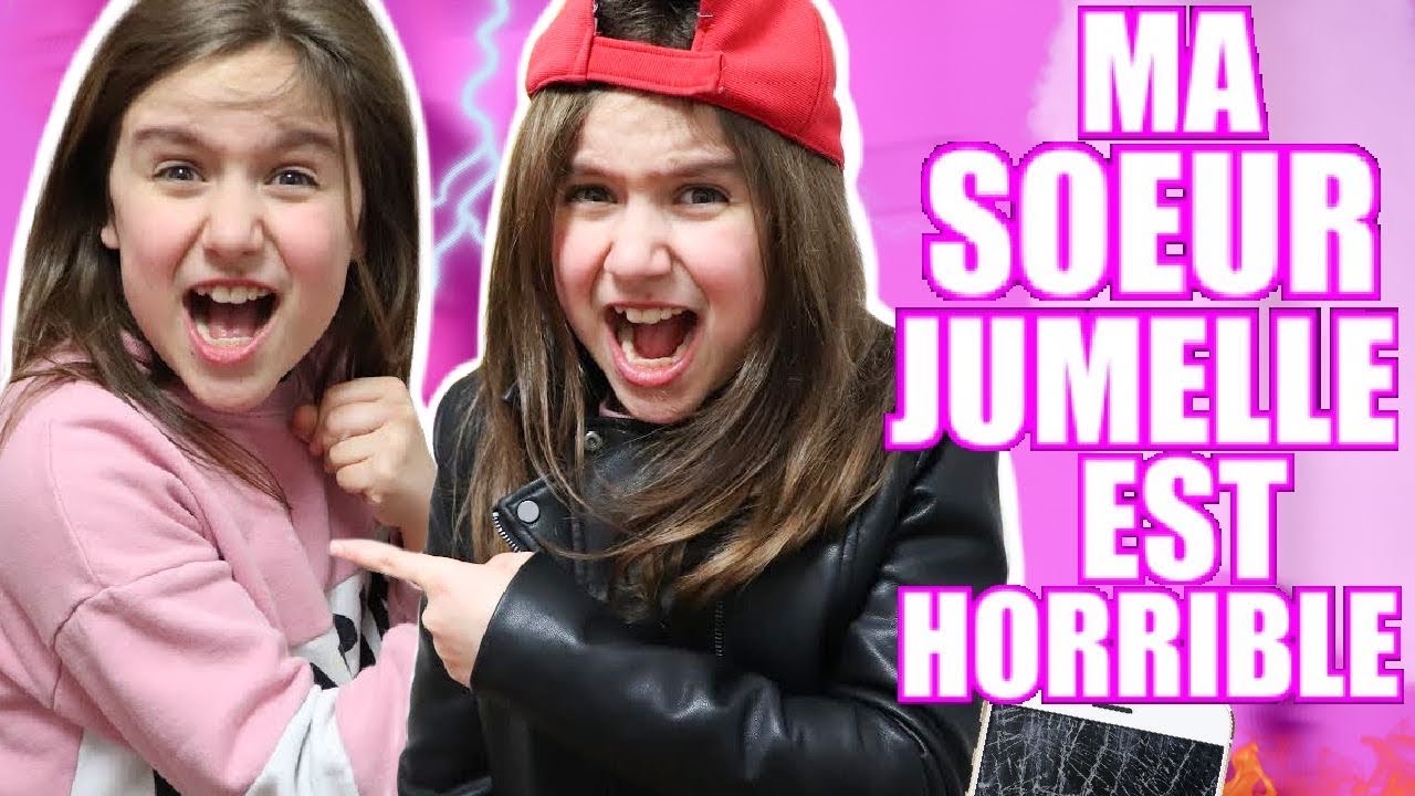 MA SŒUR JUMELLE EST HORRIBLE ! [SKETCH HUMOUR]