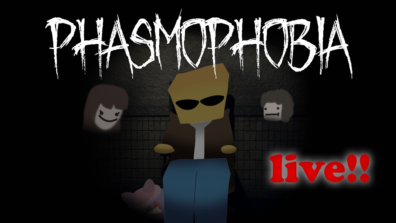 what could POSSIBLY go worng? | [PHASMOPHOBIA] | !discord