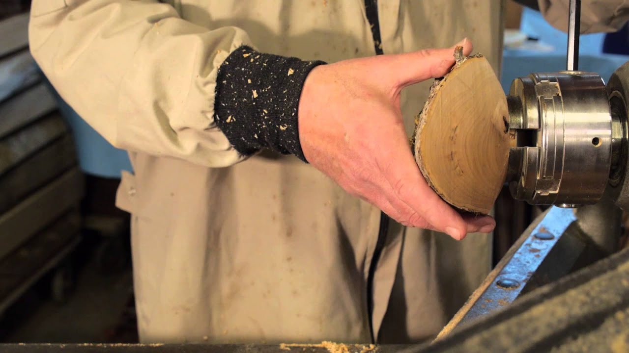 How To Turn A Natural Edge Branch Into A Bowl