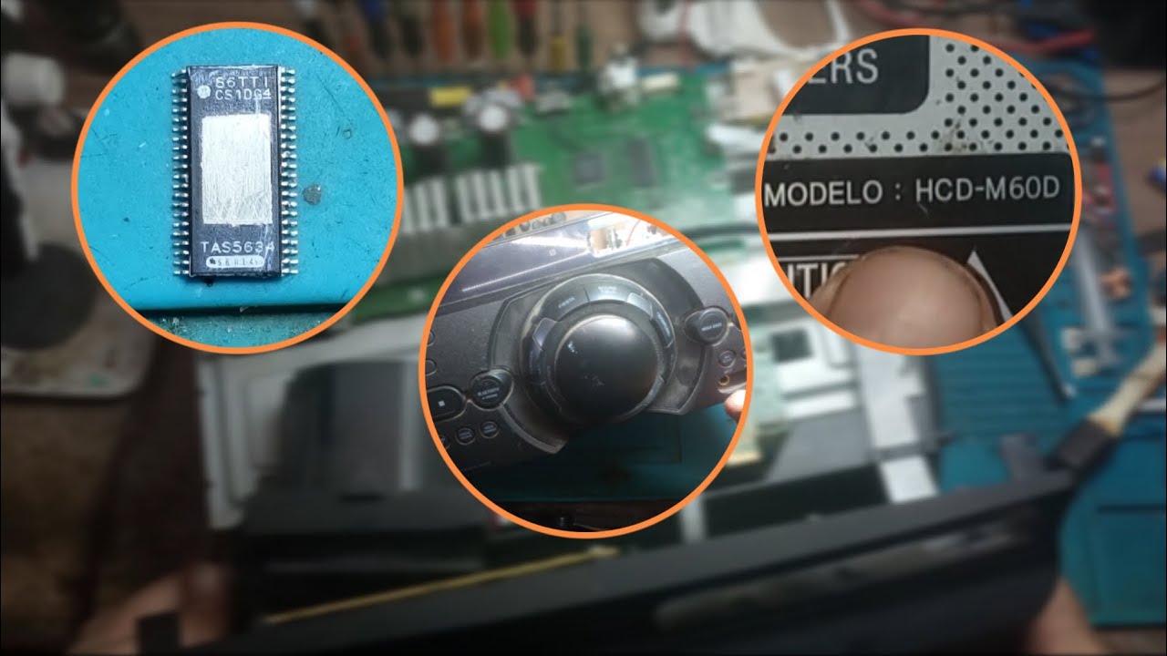Som Sony MHC-M60D Protect3 e Desliga. @gledsoncellassistenciatecnica #dicas #som #gledsoncell