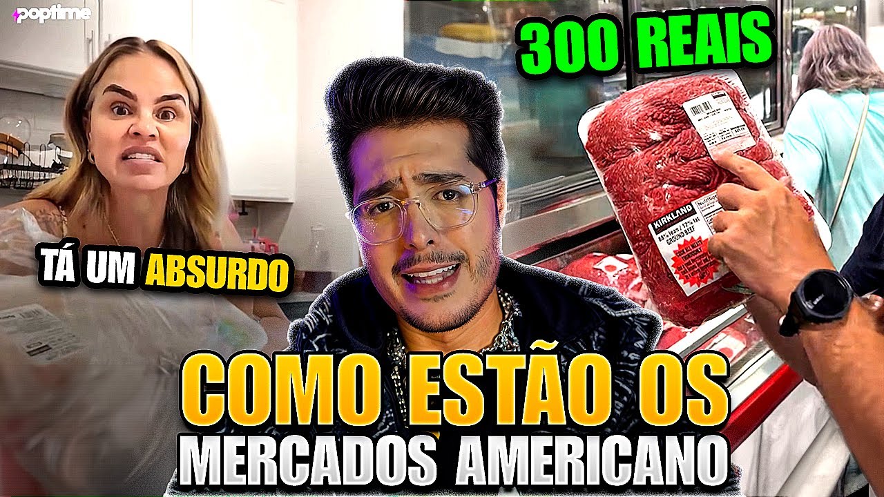 COMO EST&Atilde;O OS PRE&Ccedil;OS NO SUPERMERCADO DOS EUA - Bruno Baroni