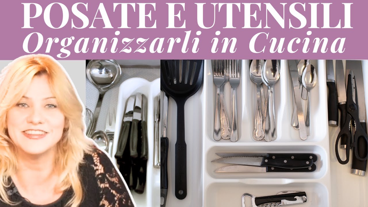 ORGANIZZAZIONE CUCINA POSATE ED ACCESSORI #14