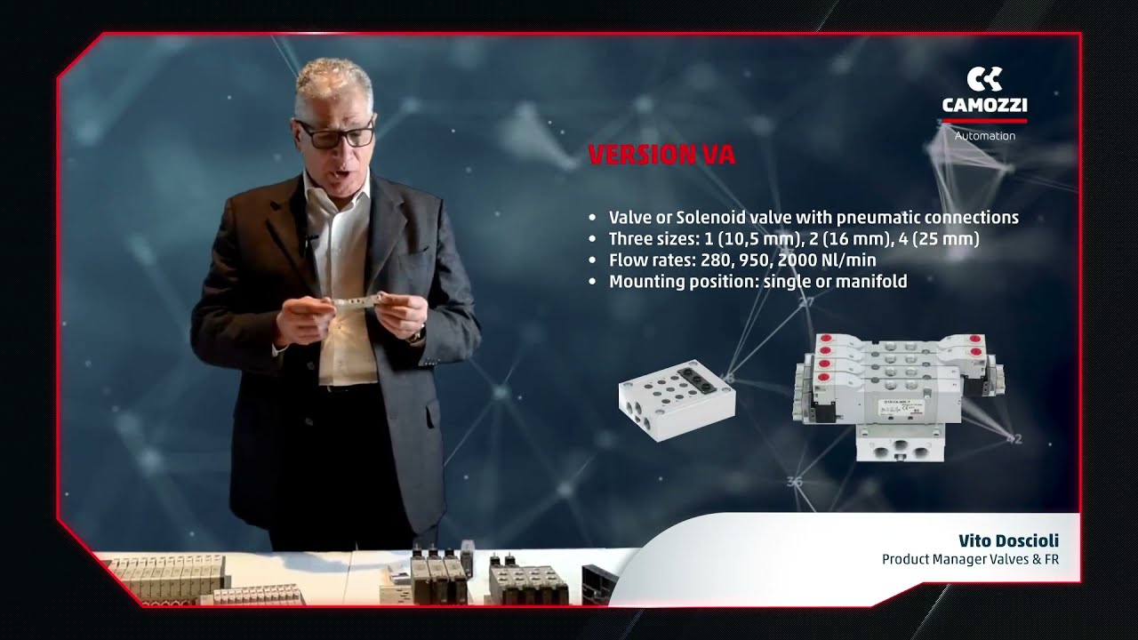 Клапанный остров Camozzi Automation с технологией CoilVision&reg; | Серия D