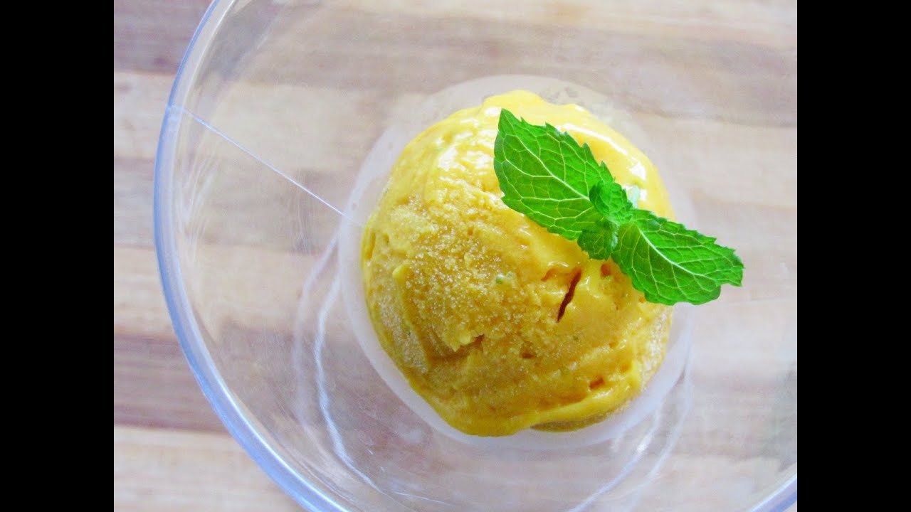 Mango Ice Cream Recipe - Quick & Easy