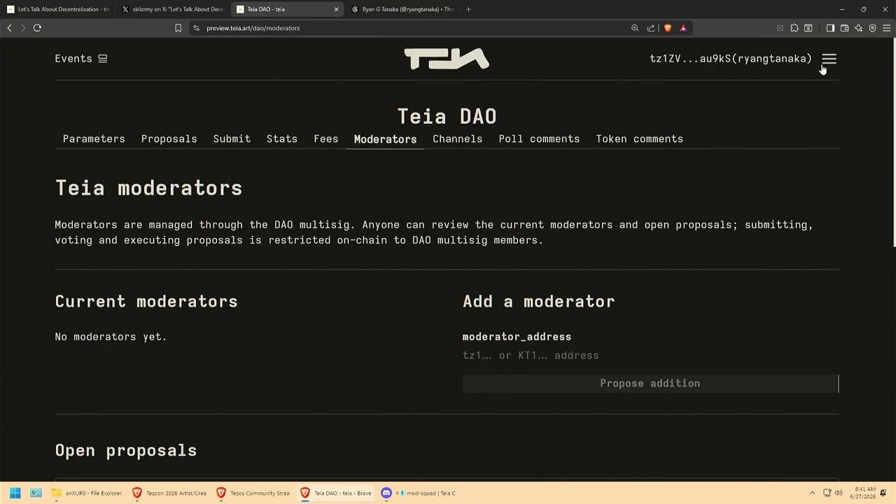 teia.art Decentralized Wiki System Explained 🎭 (teia.art, Tezcon Seattle)