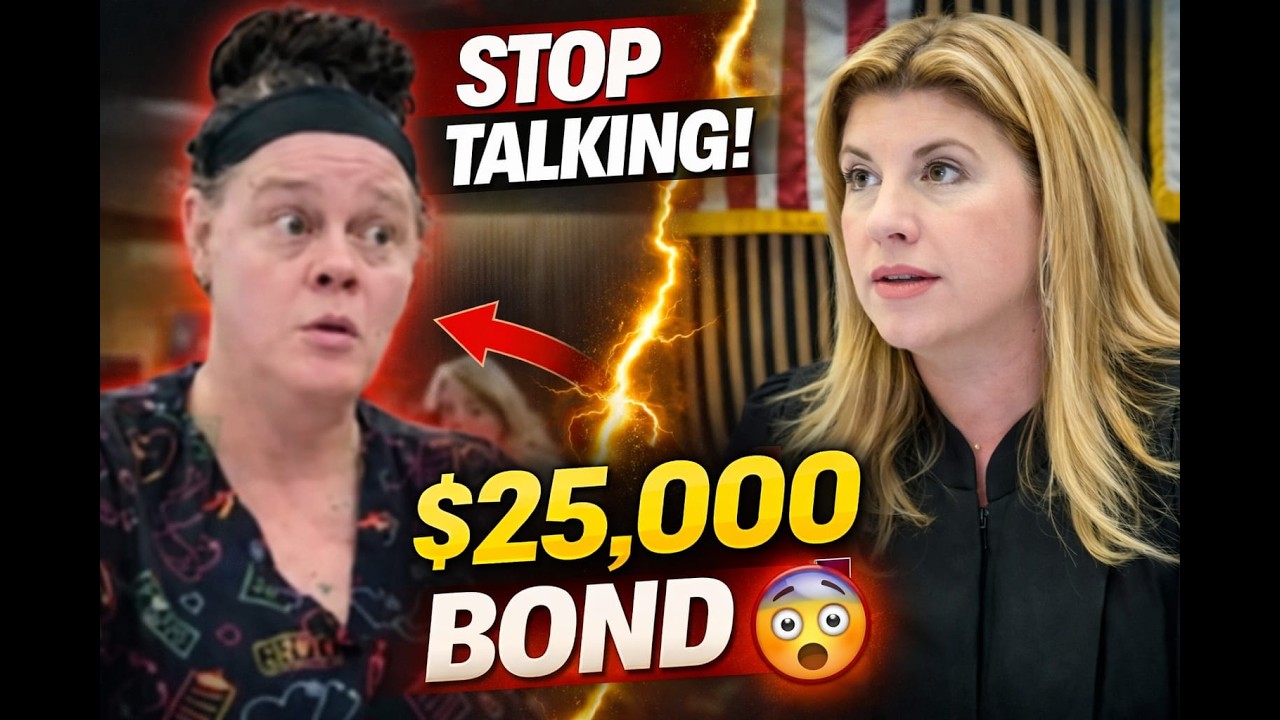She Snapped at Her Lawyer&hellip; Judge Raised Her Bond to $25,000! 😳⚖️