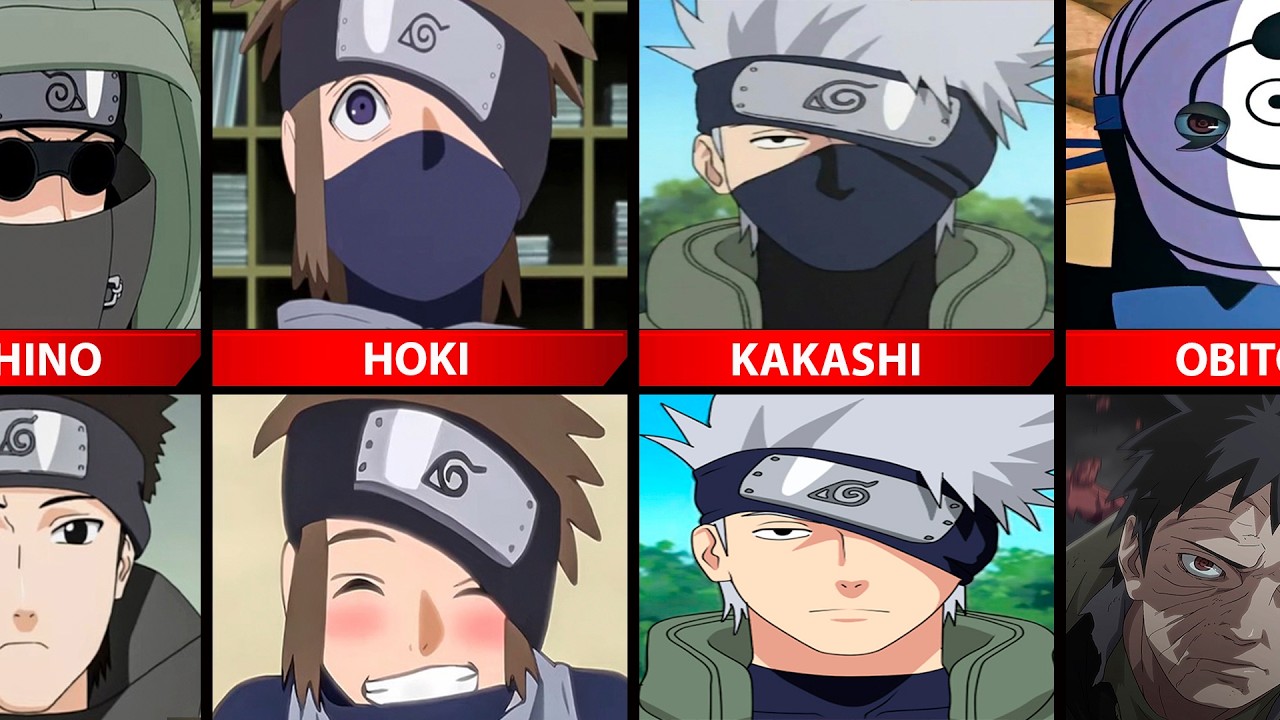 Unmasked Naruto and Boruto Characters 🔥
