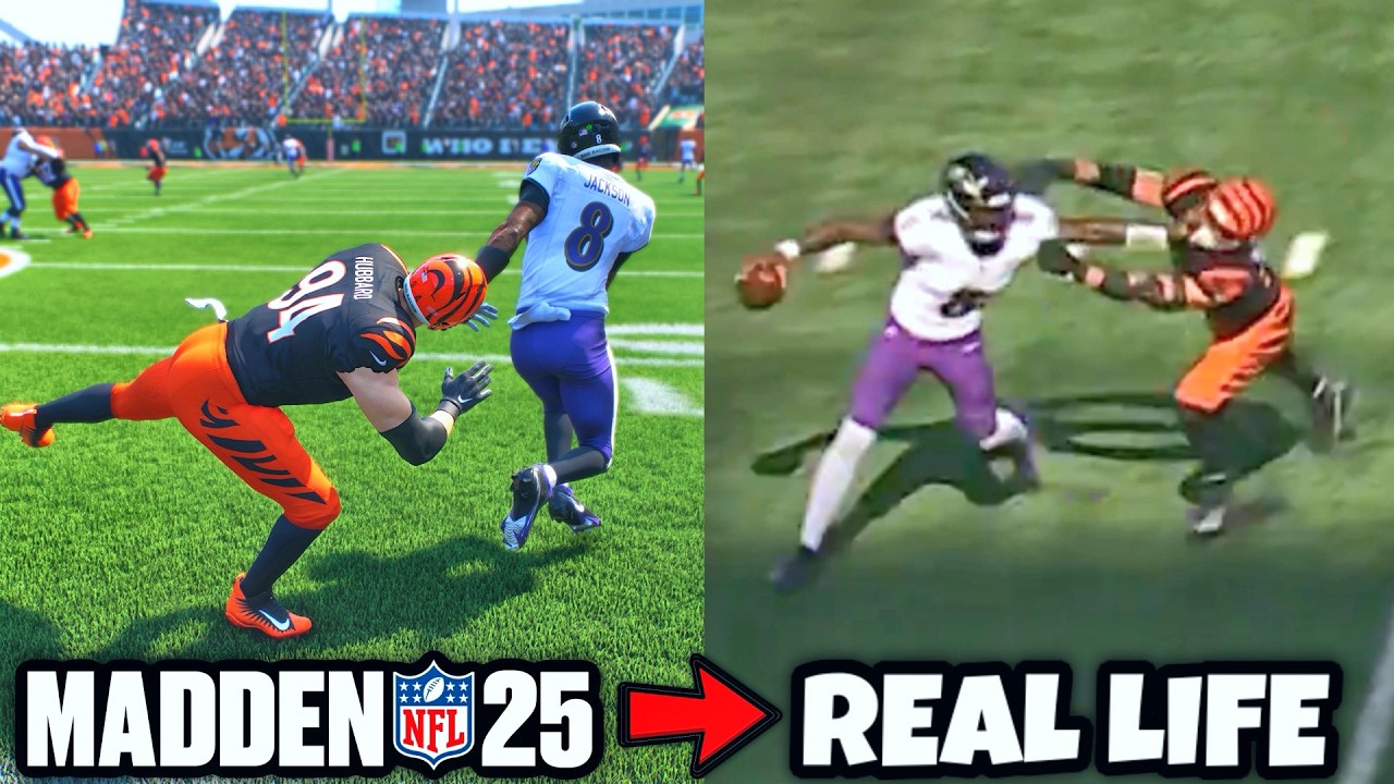 I Recreated TOP PLAYS From NFL Week 5 in Madden 25!