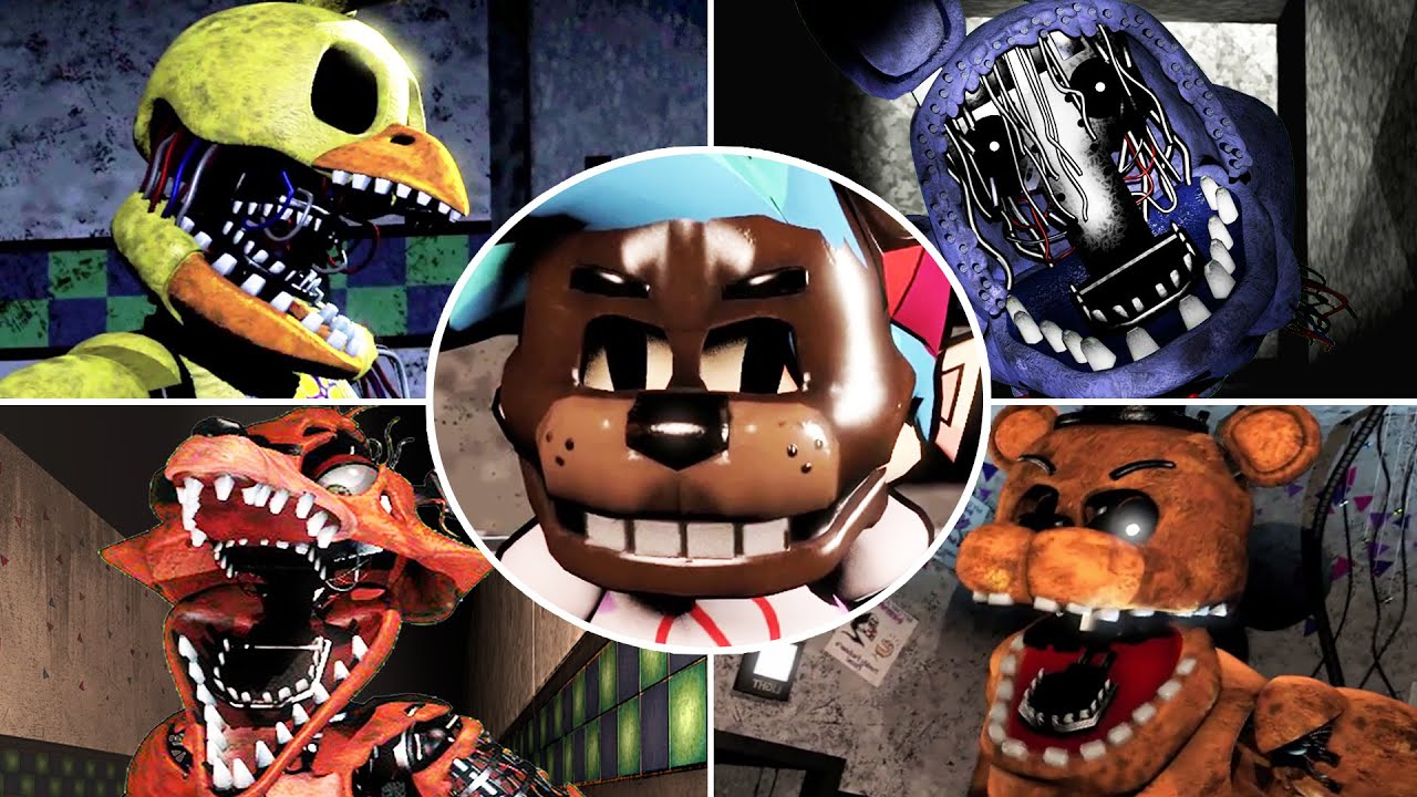 FNF VS FNAF 2 - Withered Week