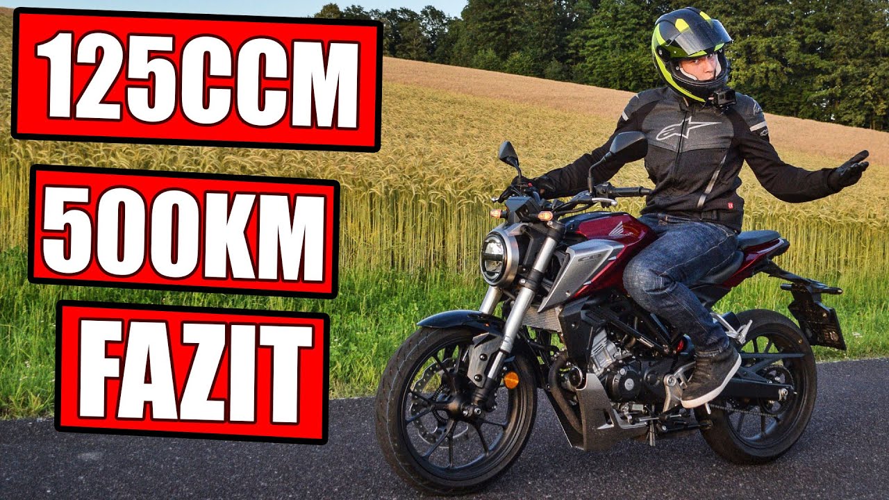 HONDA CB125R 500KM MOTORRAD TEST
